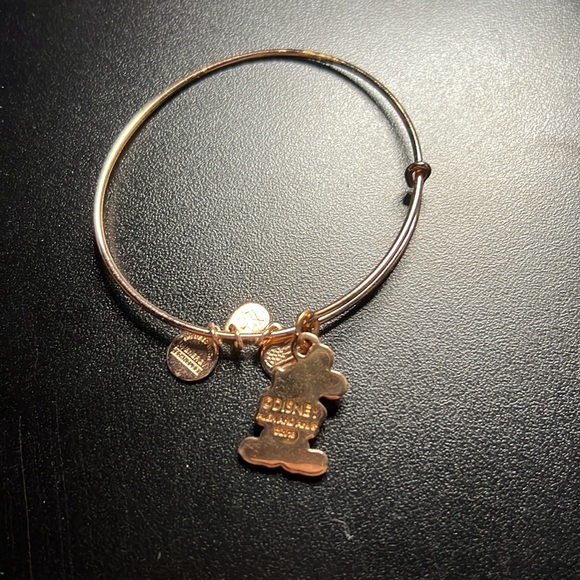 Rose Gold Disney Alex and Ani Mickey Mouse bracelet - Picture 4 of 6